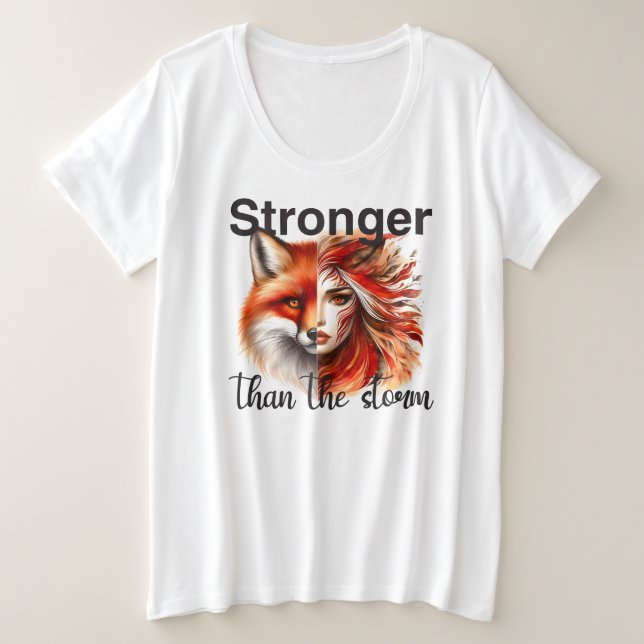 Taille Plus -T-shirt (Design devant)