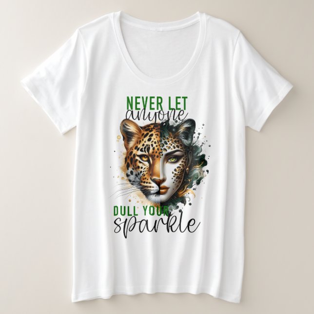 Taille Plus -T-shirt (Design devant)