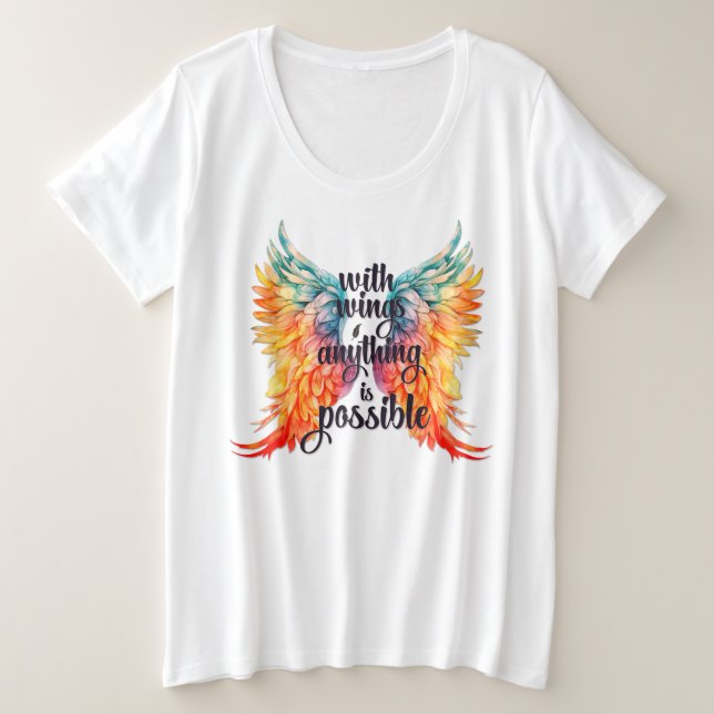 Taille Plus -T-shirt (Design devant)