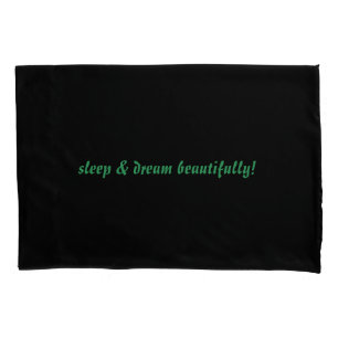 taille standard de taie d'oreiller simple faite