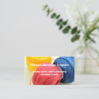 Tailor, Carte de visite d'altération des vêtements