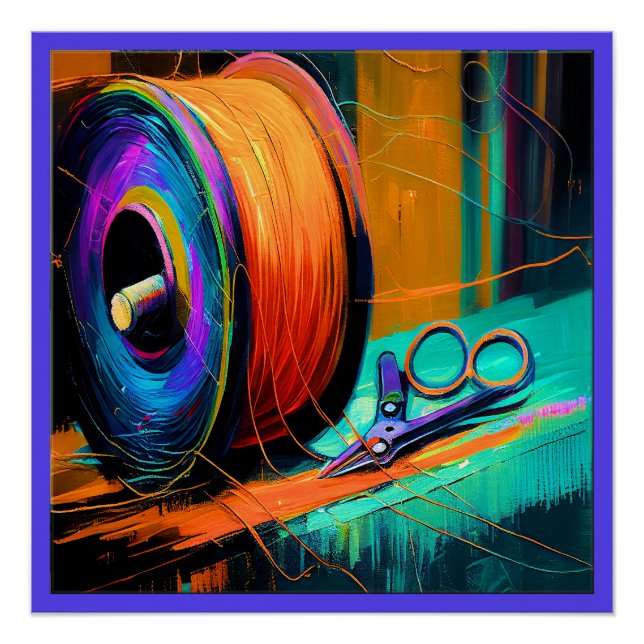 Tailor, Seamstress Poster Matching Carte de visite (Devant)