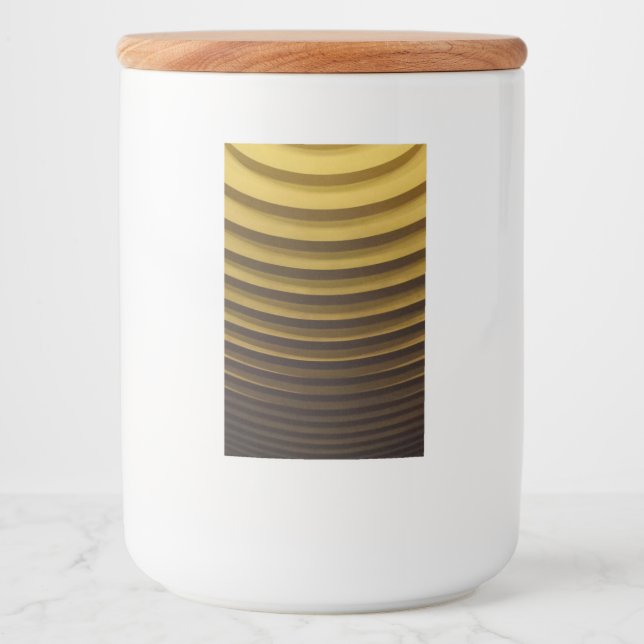 Taipei 101 Étiquette de contenants d'aliments démo (Devant)