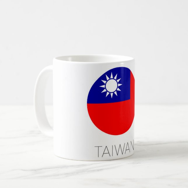 Taiwan Flag Travel Mug (Devant gauche)