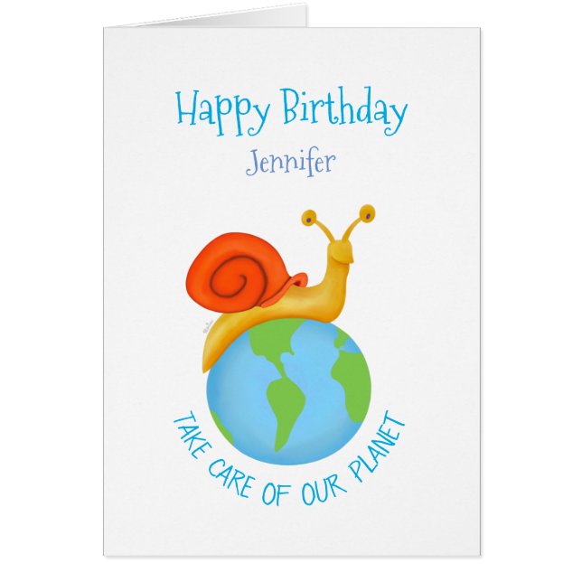 Take care of our planète (Devant)