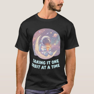 Taking It One Step at a Time Astronaut Men T-Shirt