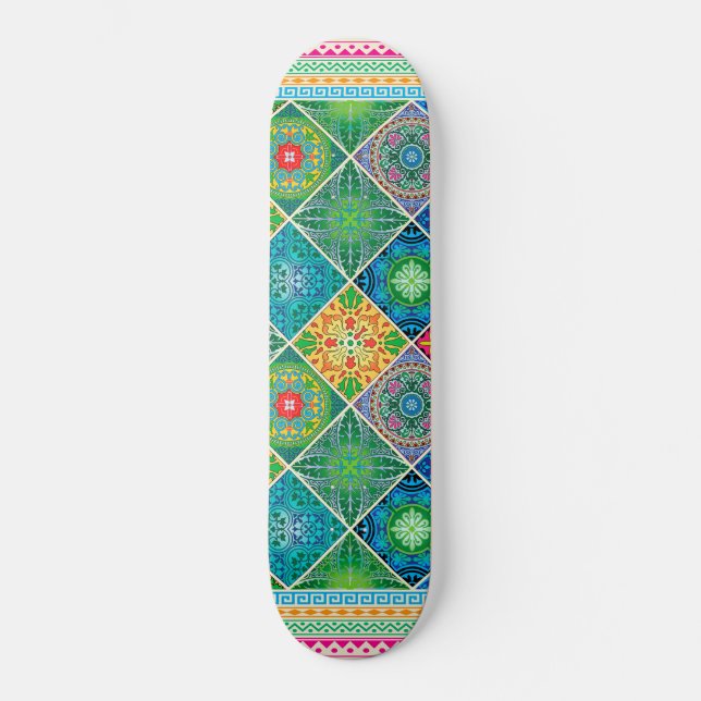 Talavera Design-2 Skateboard (Recto)