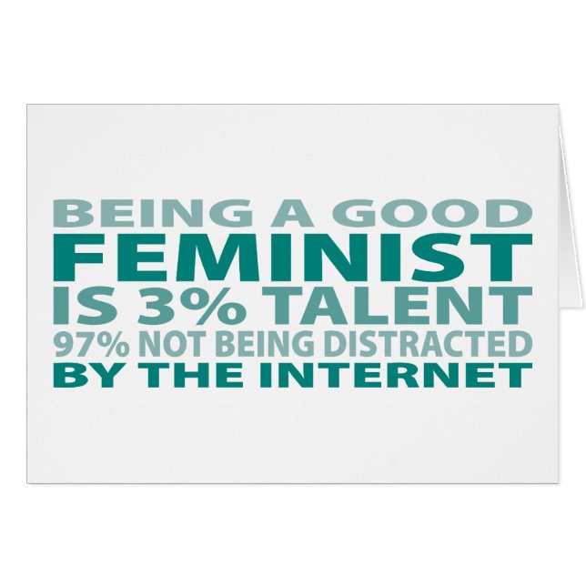 Talent du féministe 3% (Devant horizontal)