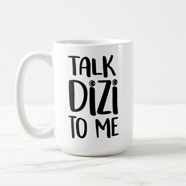 Talk Dizi Bold Mug (Gauche)