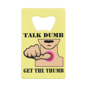 Talk Dumb Obtenez Le Pouce #USAPatriotGraphics ©