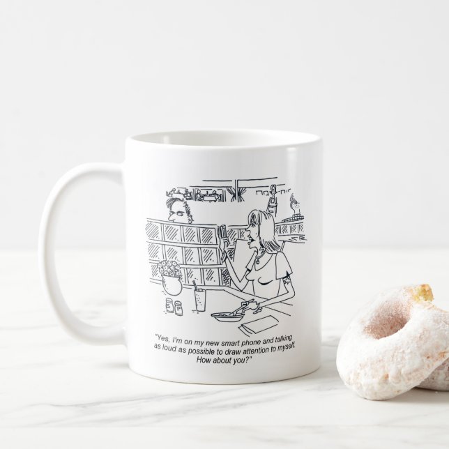Talking Loud mug (Avec donut)
