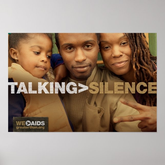 Talking > Poster de la famille Silence (Devant)