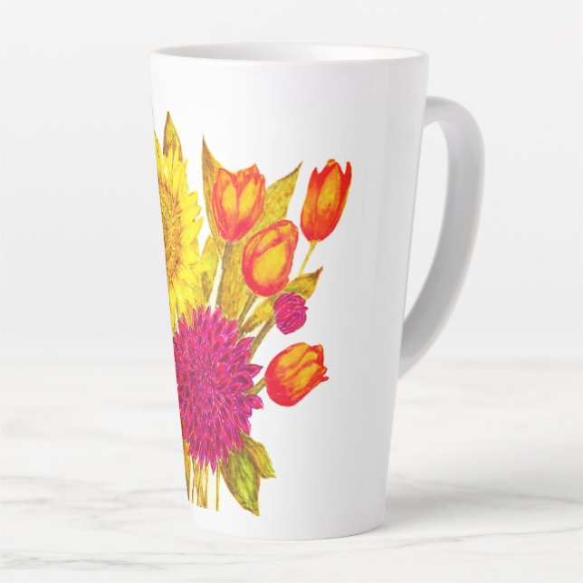 Tall latte mug (Angle droit)