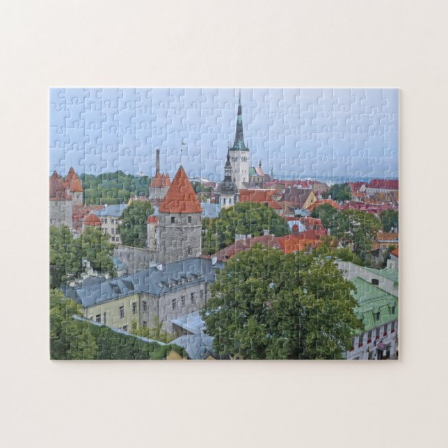 Tallinn tours vue puzzle (Horizontal)