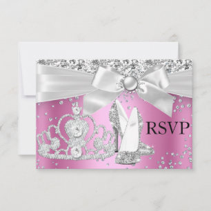 Talons Couronne Étincelante Rose Sweet 16 RSVP