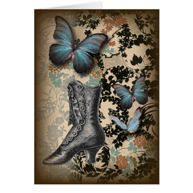talons hauts chaussures amant noir floral victorie (Devant)