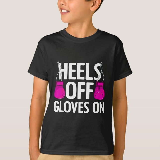 Talons Hauts Drôles Gants Sur Art Pour Femmes Kick (Devant)
