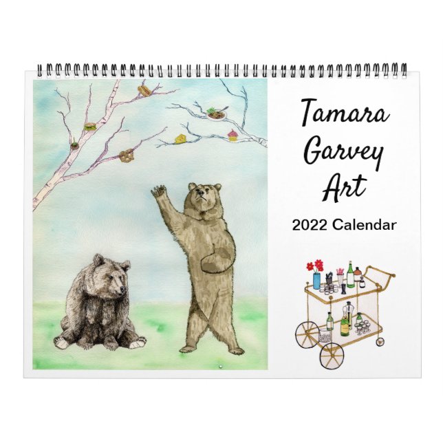 Tamara Garvey Art - Calendrier 2022 (Protection)