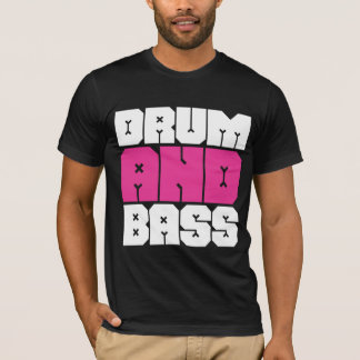 Tambour et T-shirt de musique de basse