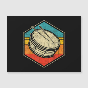 Tambour Vintage rétro - Bande de marquage