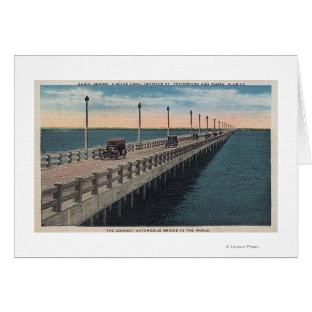 Tampa, FlorideVue de Gandy BridgeTampa, FL (Devant horizontal)