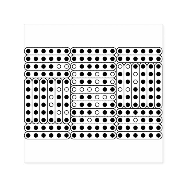 TAMPON AUTO-ENCREUR  【 み° 】BK-MDB (Design)