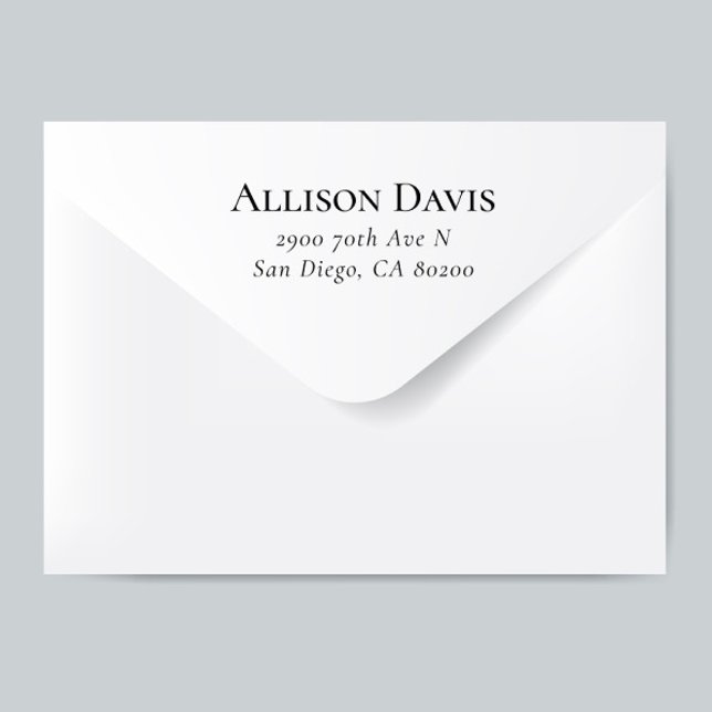 Tampon Auto-encreur Adresse de retour (Créateur téléchargé)