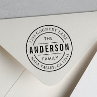 Adresse de retour du nom de famille personnalisé