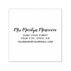 Adresse de retour simple