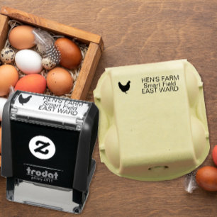 Tampon Auto-encreur Adresse des éleveurs de poulets