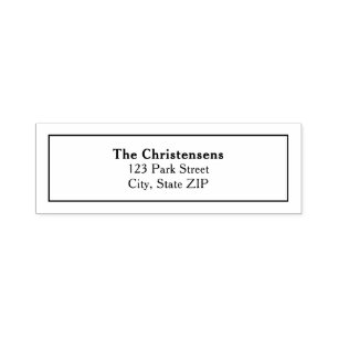 Tampon Auto-encreur Adresse simple