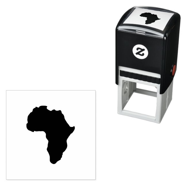 Tampon Auto-encreur Afrique (En situation)