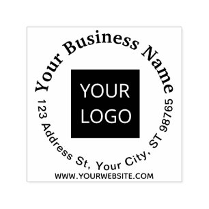 Tampon Auto-encreur Auto-Inking Business Timer votre logo ici Promo