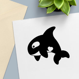 Tampon Auto-encreur Baleine de Chubby Orca