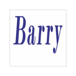 Tampon Auto-encreur Barry, Nom Logo,