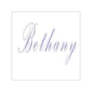 Tampon Auto-encreur Bethany Name Logo,