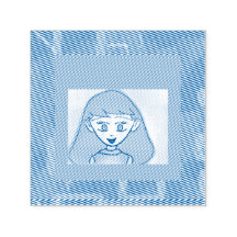 Bingo Anime auto-Encre en caoutchouc Timbre