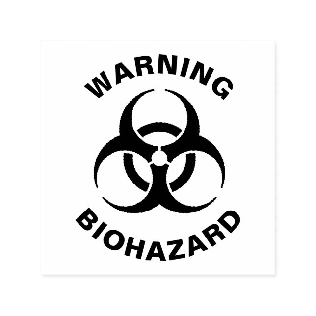 Tampon Auto-encreur Biohazard icon (Design)