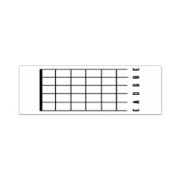 BLANC GUITAR CHORD CAOUTCHOUC