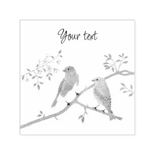 Tampon auto-encreur Bluebirds