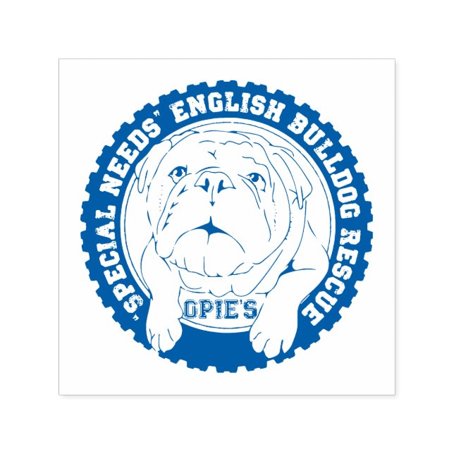 Tampon Auto-encreur BOSNEB Secourt auto-encastrable en caoutchouc (Design)