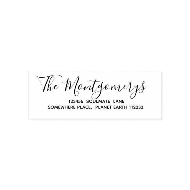 Tampon Auto-encreur Business | Personnellement Créez votre propre adre (Design)