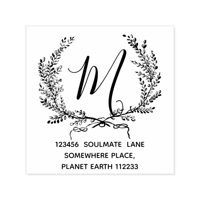 Tampon Auto-encreur Business | Personnellement Créez votre propre adre (Design)