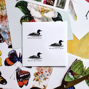 Tampon Auto-encreur Cabine de Loon Lake