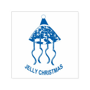 Tampon Auto-encreur Cachet auto-encre de méduse de Noël