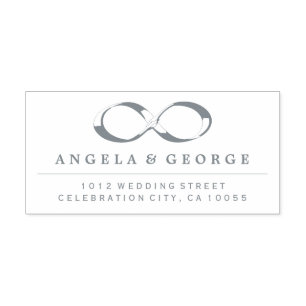 Tampon Auto-encreur Cachet auto-encre Mariage de poignée infinie