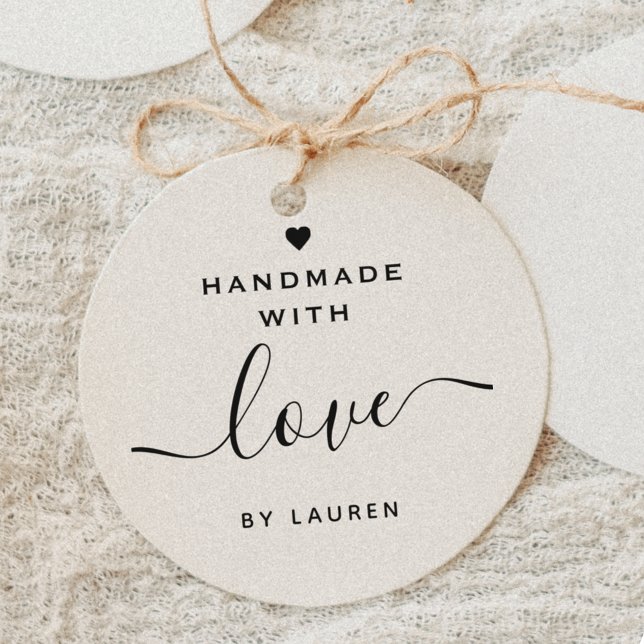 Tampon Auto-encreur Calligraphie cardiaque moderne faite à la main ave (Créateur téléchargé)