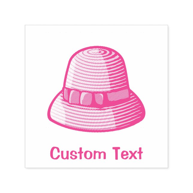 Tampon Auto-encreur Casquette Cloche (Design)