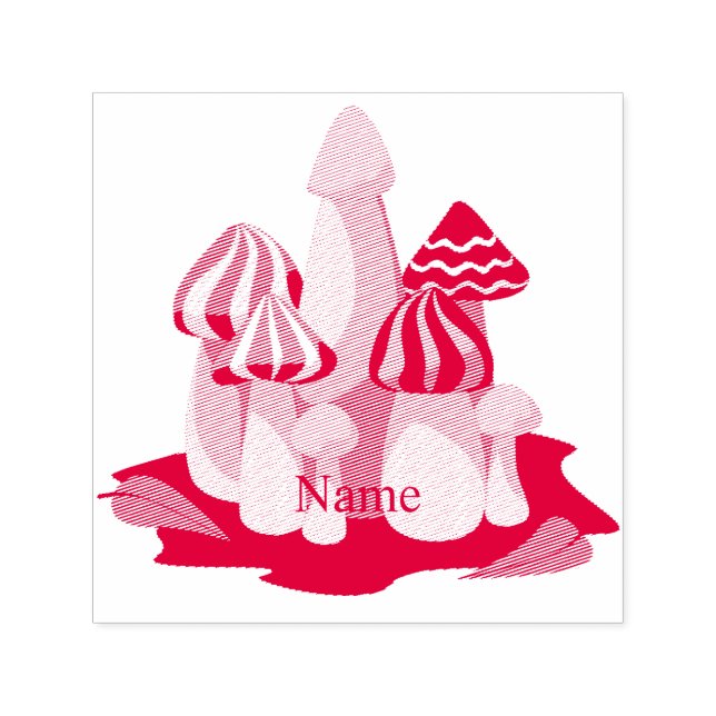 Tampon Auto-encreur Cathédrale des champignons magiques Thunder_Cove (Design)