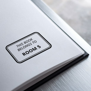 Tampon Auto-encreur Ce livre appartient à Étiquetage des propriétair